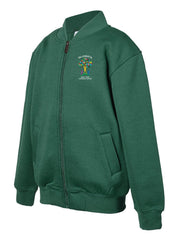 BOMBER JACKET - ZIP-EMBROIDERY